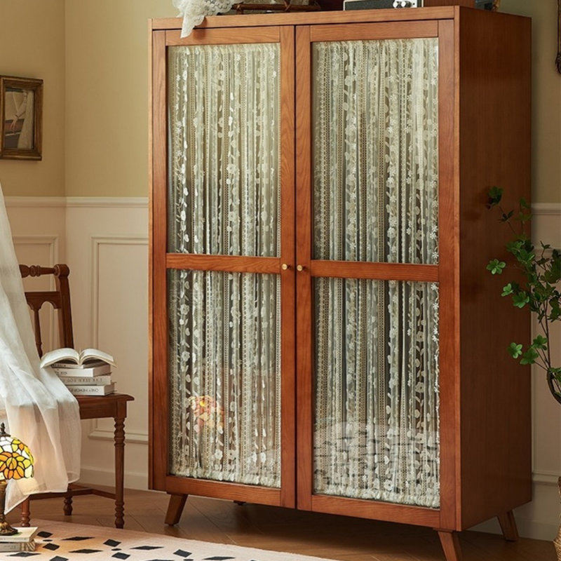 Armoire rétro en verre classique