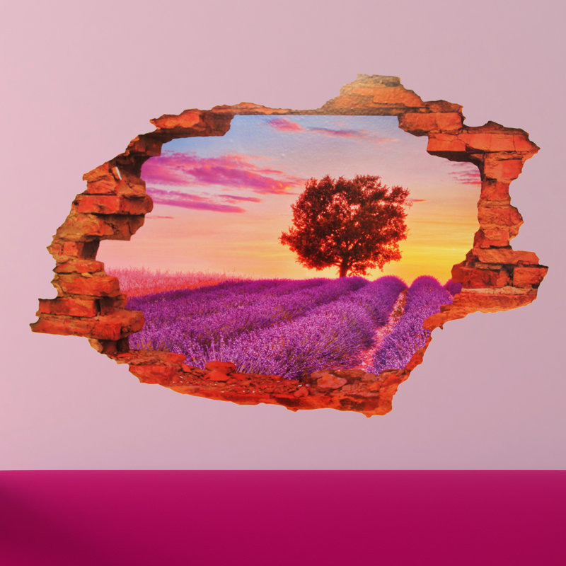 View Through the Wall Provence Wall Decal