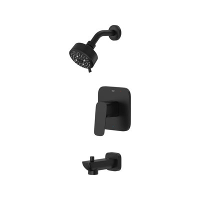 Cubeo Pressure Balance Valve Tub/Shower Trim Kit