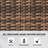 Kisner 78" W 3 - Person Outdoor Wicker Patio Sofa With Cushions-1917445253