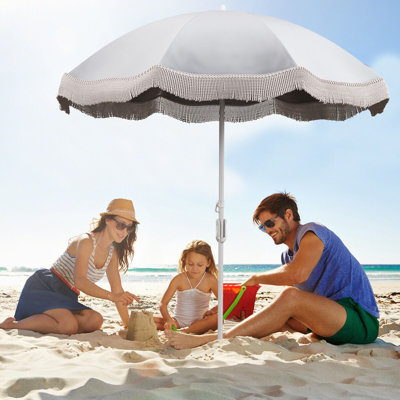 Charvik 70.86cm Tilt Beach Parasol