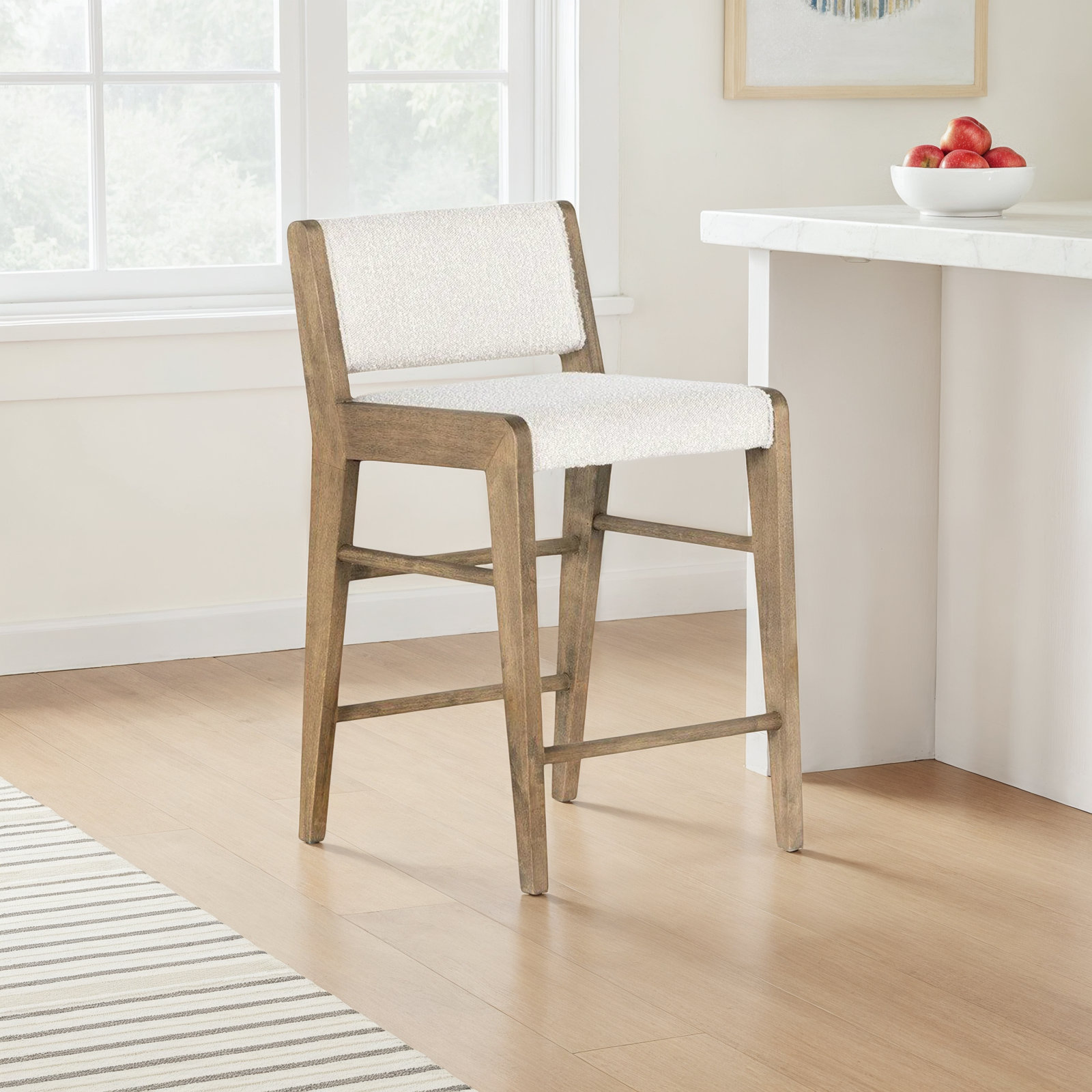 Edelson Bar Stool, Counter Stool (26.25" Seat Height)