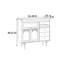 Armoire de rangement simple et multifonctionnelle