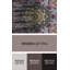 Laine tissée à la machine abstraite et polyester jaune/rose/brun Tapis décoratif-569329246