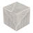 Modern Decorative Object Cube For Home Decor - Stylish Sculpture Figurine Or Statues For Decorations For Living Room - 4", Black/White