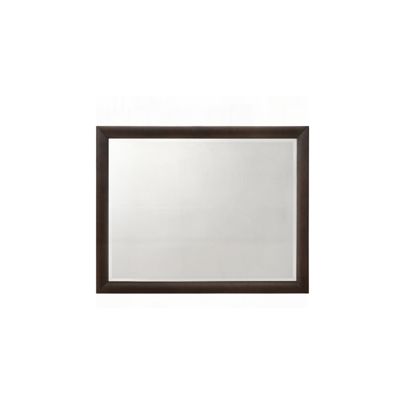Mirror, Burgundy, 36" x 47"