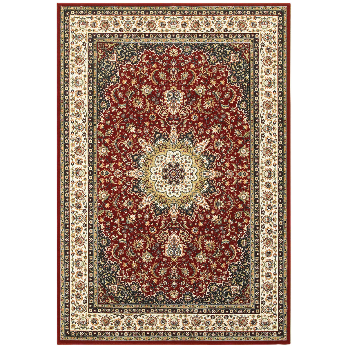 Astoria Grand Greenwich Red/Ivory Area Rug & Reviews - Wayfair Canada