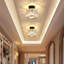 DELIPOP Rectangular Modern 17CM Crystal Flush Mount