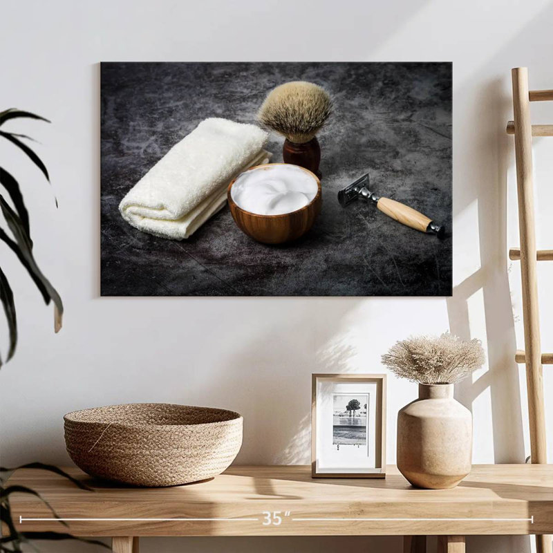 Shaving Set, 26" H x 39" W