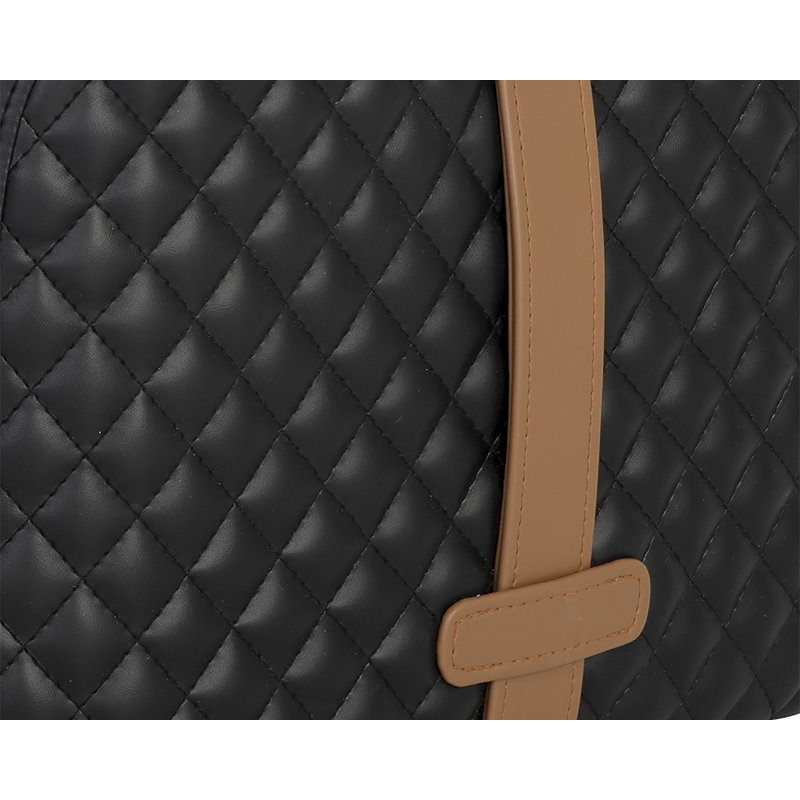 Axio Oval Leather Ottoman