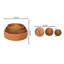 Solid Wood Decorative Plate and Bowl