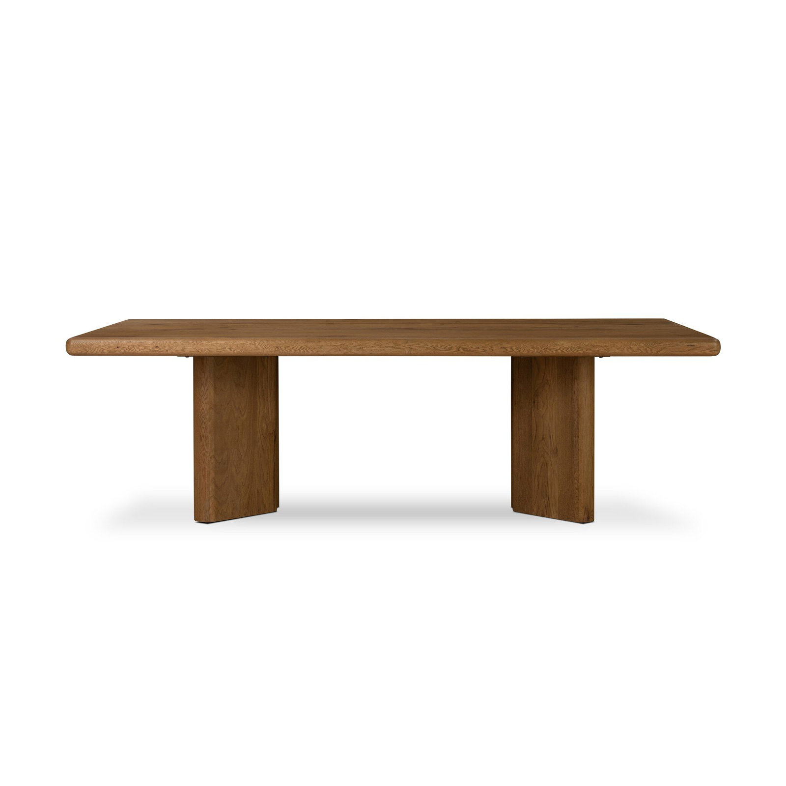 Castro Dining Table 96"-One Size, Natural Reclaimed French Oak