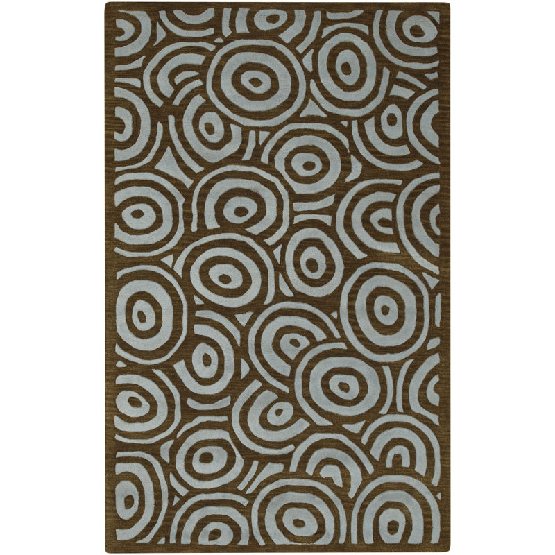 Aro Wool Geometric Indoor Rug, Rectangle 9' x 13'