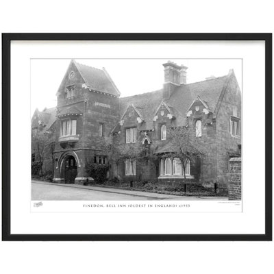 Finedon, Bell Inn (Oldest In England) C1955 by Francis Frith - Single Picture Frame Print