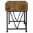 Avon Rustic Nutmeg 2-Piece Computer Desk And Bookcase