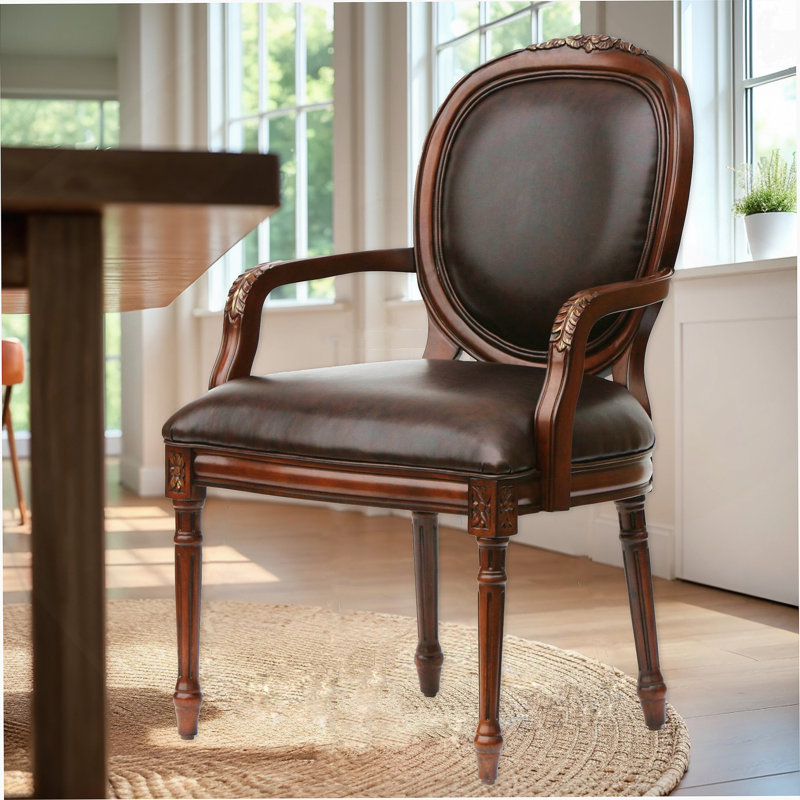 Fauteuil en cuir