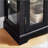 Lighted Glass Curio Display Cabinet