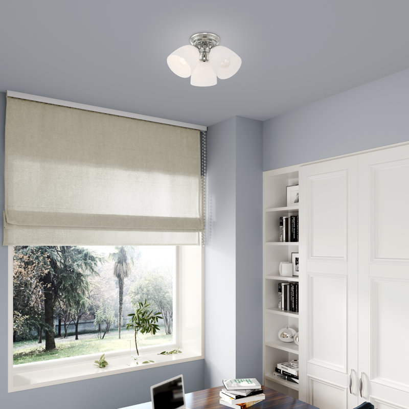 3 lumières directionnelles 14,25 po Mayday, Chrome