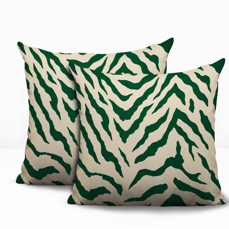 Coussin intérieur / extérieur Billi, 18x18, Green