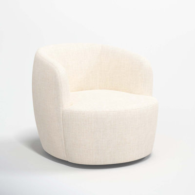 Fauteuil demi-tonneau pivotant Mina
