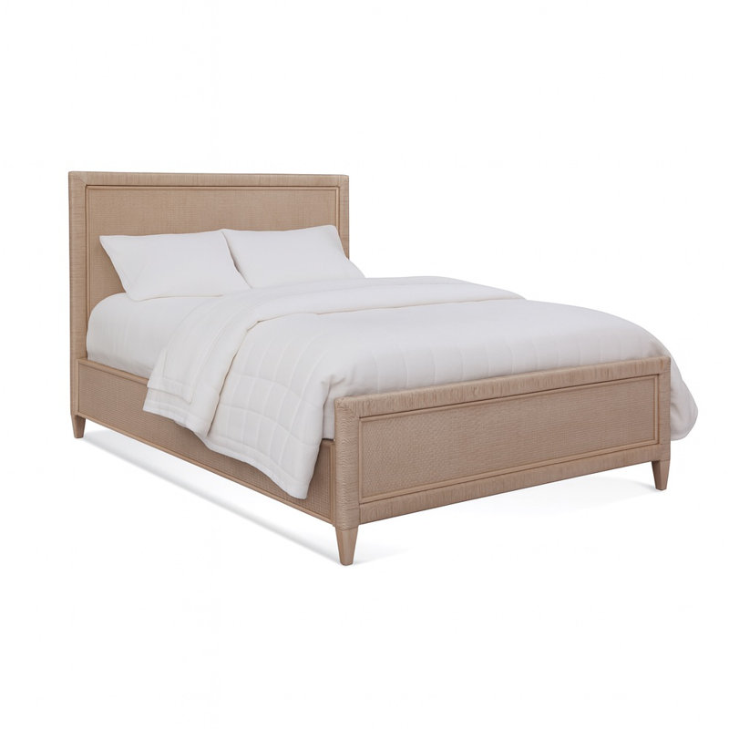 Warwick Woven Bed, Queen, Stone Hearth