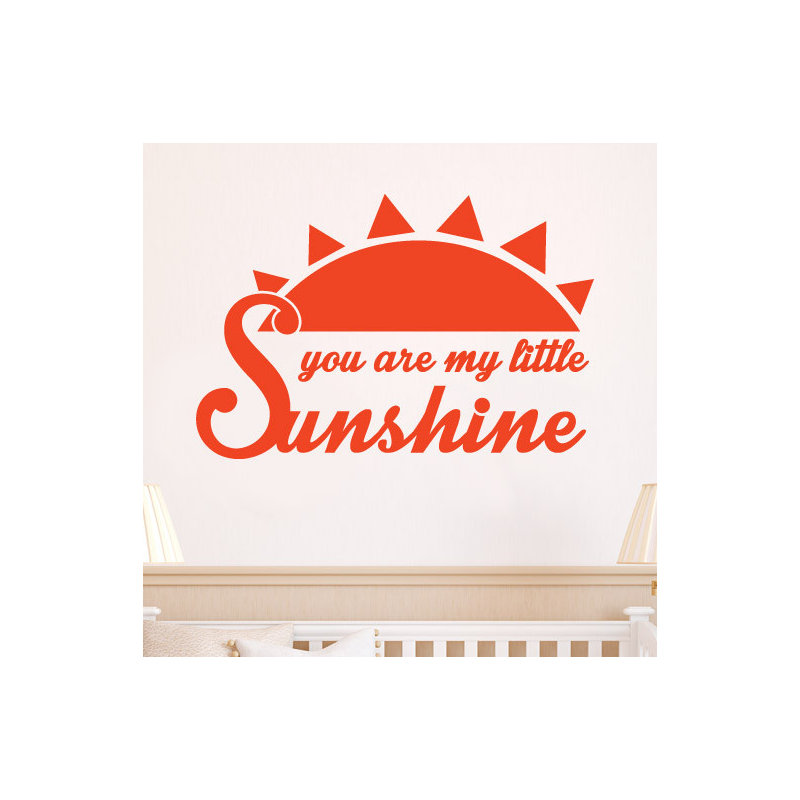 Wall Decal, Medium, Orange