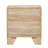 Natural 2-Drawer Nightstand