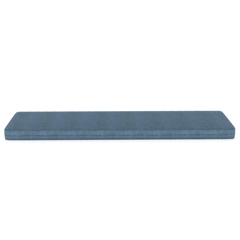 Indoor/Outdoor Sunbrella® Seat Cushion, Spectrum Denim Sunbrella®, 44" W x 18" D