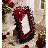 Gothic Picture Frame Valentina Red