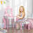 Rikwin Kids Vanity Table with Mirror