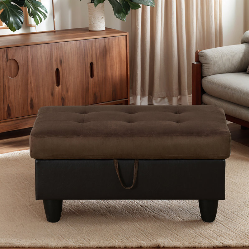 Repose-pieds Breux, Polyester brun