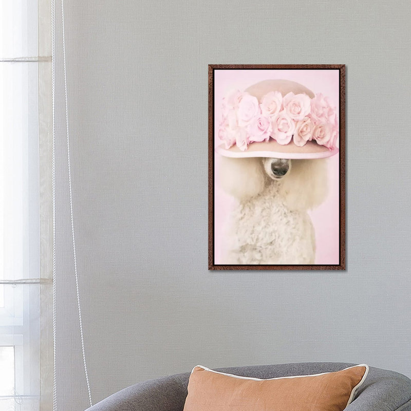 Riot by Rachael Hale - Print on Canvas, Classic Brown Wood Framed, 66.04 cm H x 45.72 cm W