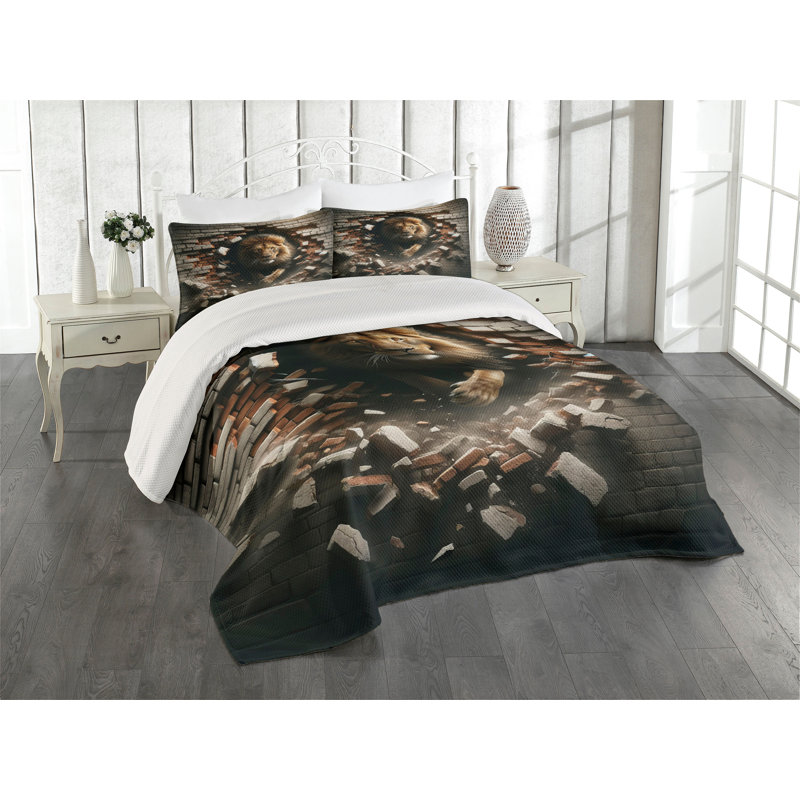 Polyester Coverlet, Queen Coverlet + 2 Standard Shams