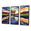Warwickshire - ensemble de salon d'art mural paysage abstrait-108316450-108316448