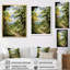 Canopée représentant des arbres, forêt IV - impressions murales de chalet-703710018-703710017