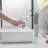 Waterfall Single Hole Single Handle Bathroom Vessel Sink Faucet-107519854
