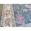 Tapis oriental oriental bleu noué à la main 9 pi 5 po x 11 pi 7 po 1DE92D6F0B6443D2B6C7CE62AA34C3EF