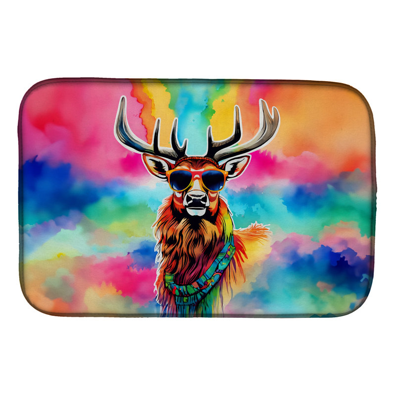 Hippie Animals Drying Mat