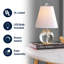 Lampe de table transparente 16 po Charlton-1510059824