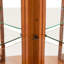 Corner Cabinet With 5 Shelves And , Oak Character 5-Shelf Lighting Flair-225013747