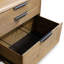 3-Drawer File Cabinet with Power Outlets