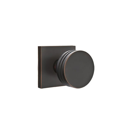 Privacy Bern Knob with Square Rose