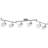 Godeus 64.2'' 6 -Light Fixed Track Track Kit with Dimmable and Adjustable Head