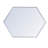 Sabine Metal Hexagon Wall Mirror-1034813052-1034812993