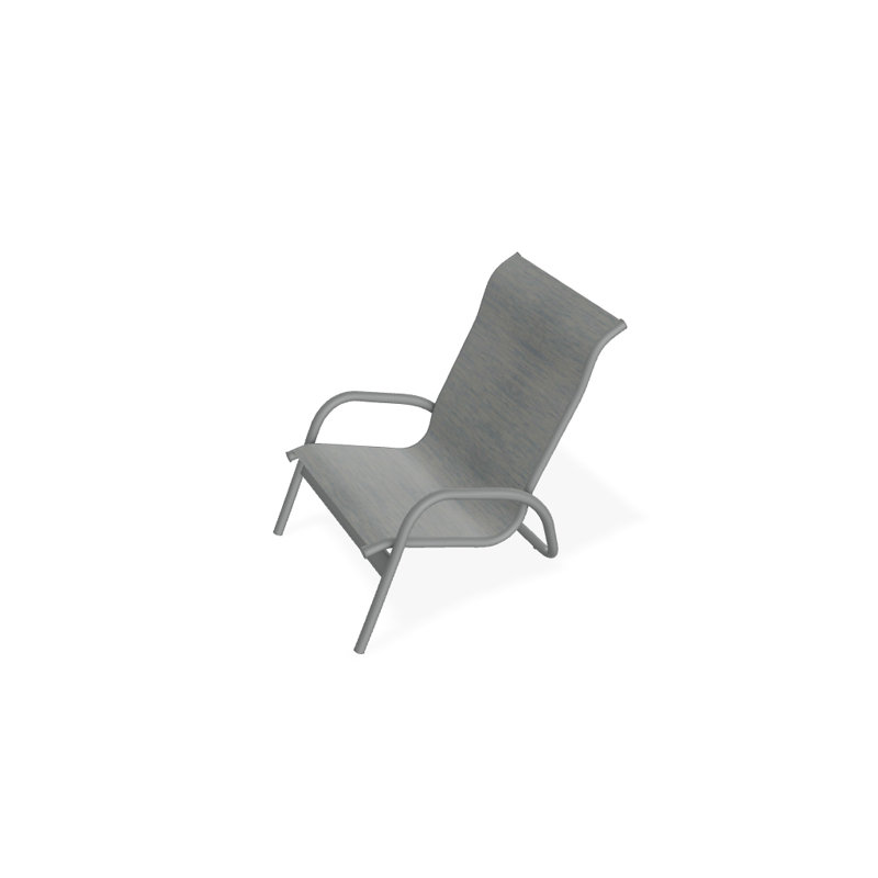 Beach Chair, Textured Graphite, Reflection