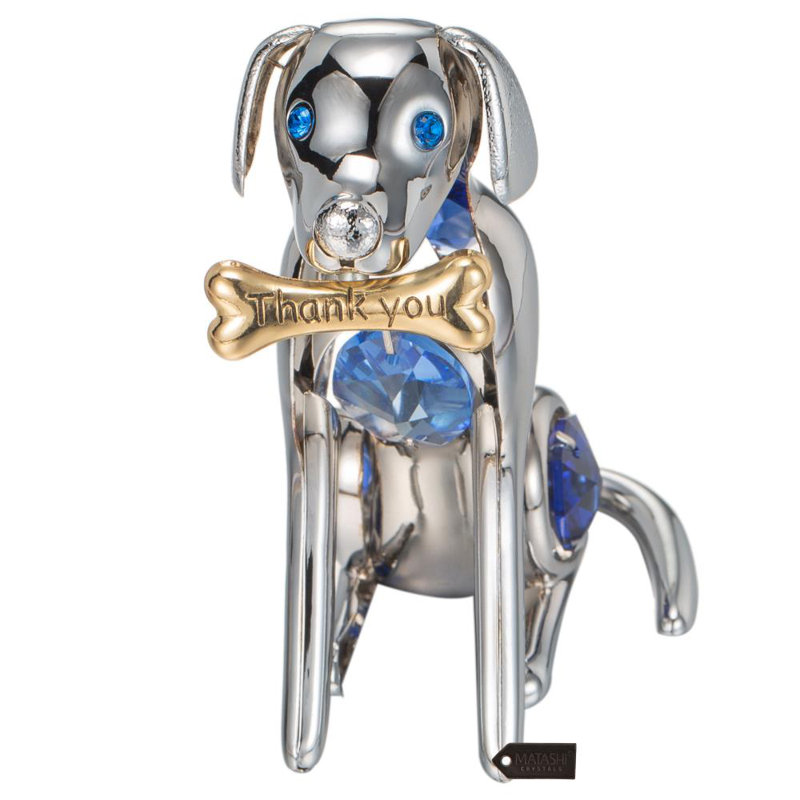 Figurine pour chien et os Necaise