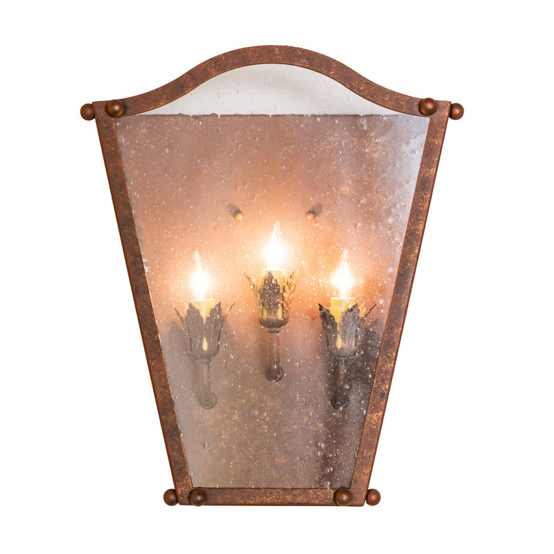 3 - Light Flush Mounted Sconce