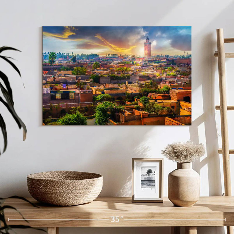 Nicci Moroccan Sunset, 16" H x 24" W