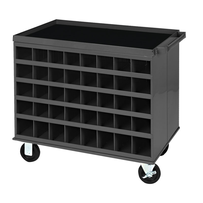 Chariot utilitaire avec bacs de 80