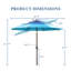 305cm Tilt Parasol-2033499608